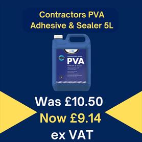 Sale Contractors PVA Adhesive & Sealer
