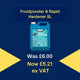 Sale Frostproof & Rapid Hardenser 5L