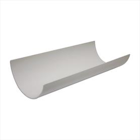 Half Round Guttering 4 Metre Length White