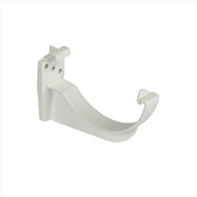 Half Round Guttering Fascia Bracket White