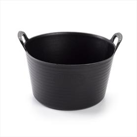 Plasticforte Recycled Flexi Tub 15L Black
