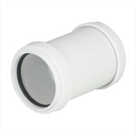 Waste Push Fit 40mm Coupling White